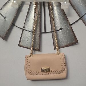 Michale Kors legant Beige Chain Strap Bag